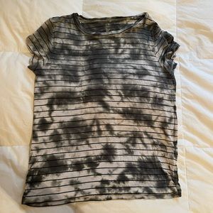 American eagle soft and sexy dark green and white shirt